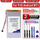 Аккумулятор HSABAT 6500 мАч для FiiO Android M11 HIFI музыкальный MP3-плеер для Fiio M11 Pro M11Pro плеер