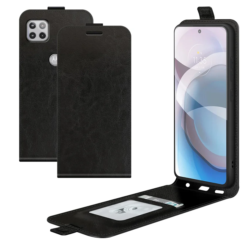 

Для Motorola Moto один 5G ACE Чехол Флип кожаный чехол для Motorola Moto один 5G ACE высокое качество Вертикальный чехол-портмоне с откидной кожаный чехол