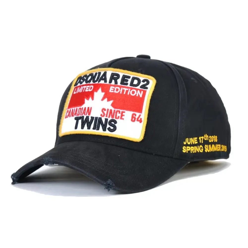 

Dsq letter cap 2021 Four Seasons Baseball Hat Couple Hat Truck Driver Hat in Europe and America