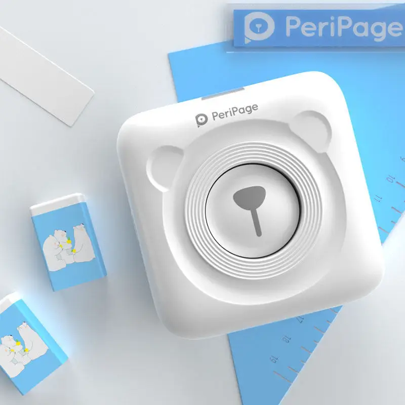 PeriPage A6 203DPI Мини Bluetooth Термопринтер для фотографий портативный карманный