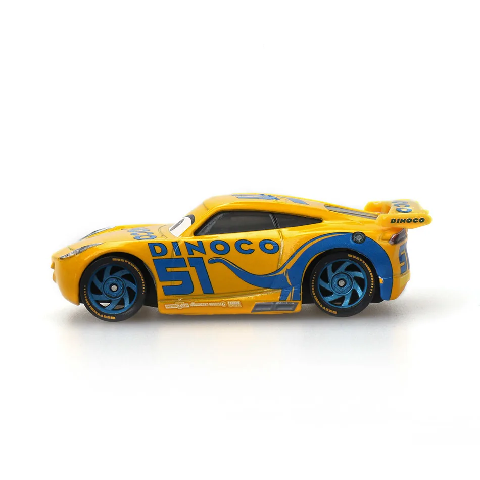 Disney Pixar Cars 2 3 Lightning 40 стиль Mcqueen Mater Jackson Storm Ramirez 1:55 литой автомобиль металлический сплав мальчик детские игрушки подарок