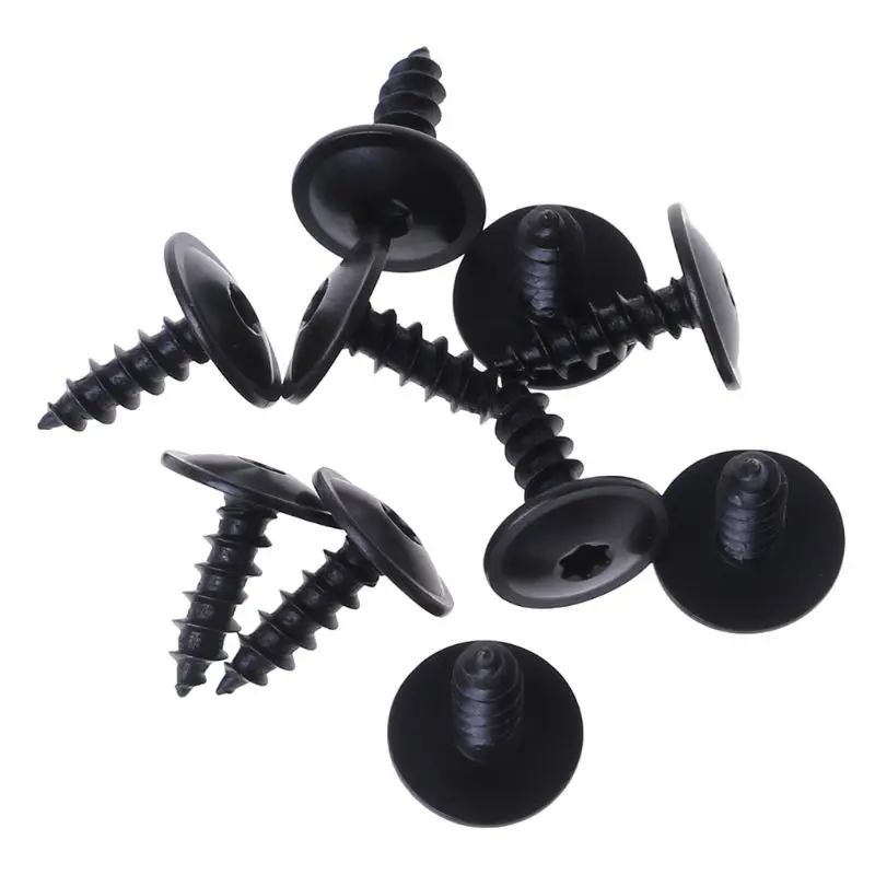 

10pcs Engine Cover Undertray Splashguard Wheel Arch Torx Screw For V.W Au.di 5x16mm Clips F7QB