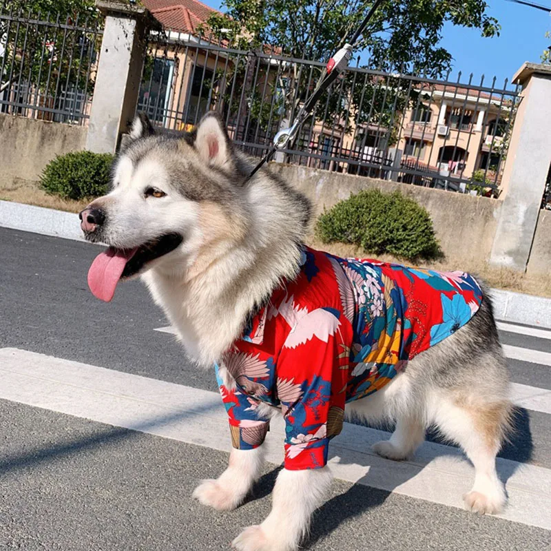

Dog Two-legged Clothes Adult Parent-child Shirt Cat Clothes Breathable Teddy Bull Golden Retriever Allah Casual Fashion Clothes