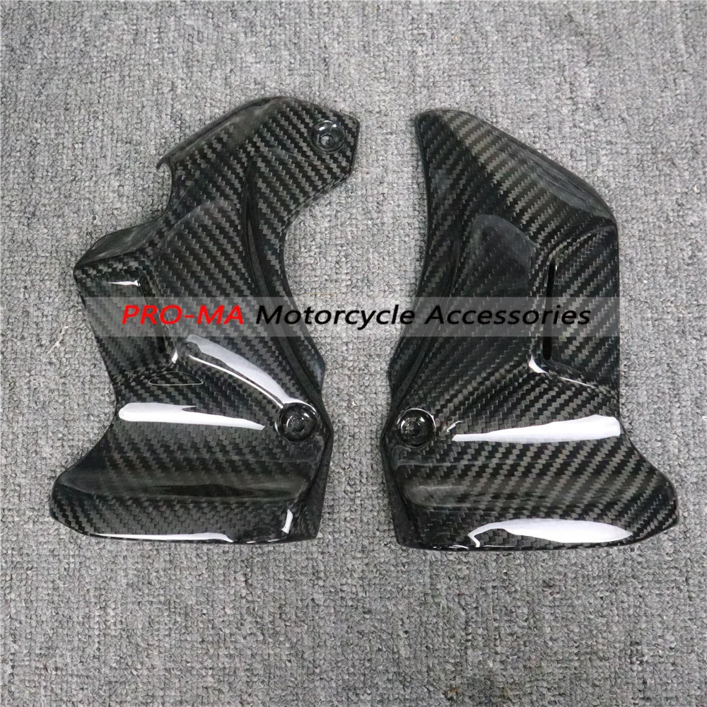 

Motorcycle Side panel above the water tank in Carbon Fiber For Kawasaki Z900RS 2018 Twill glossy weave