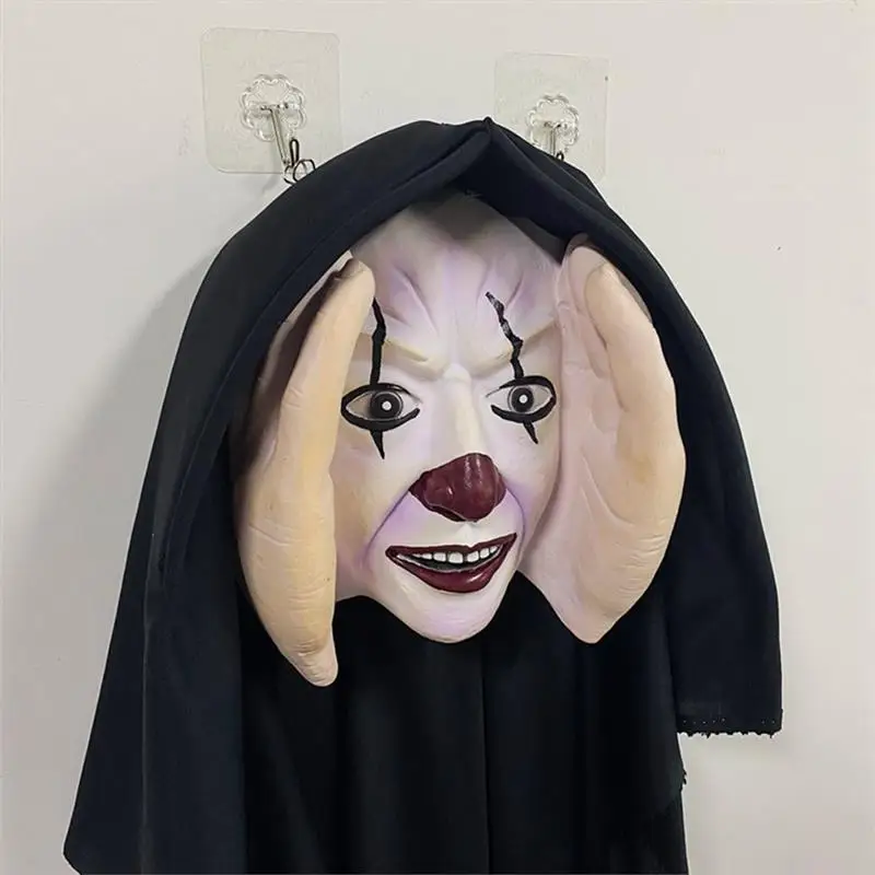 Страшный Забавный чехол для лица в виде розыгрыша на Хэллоуин новинка жуткое