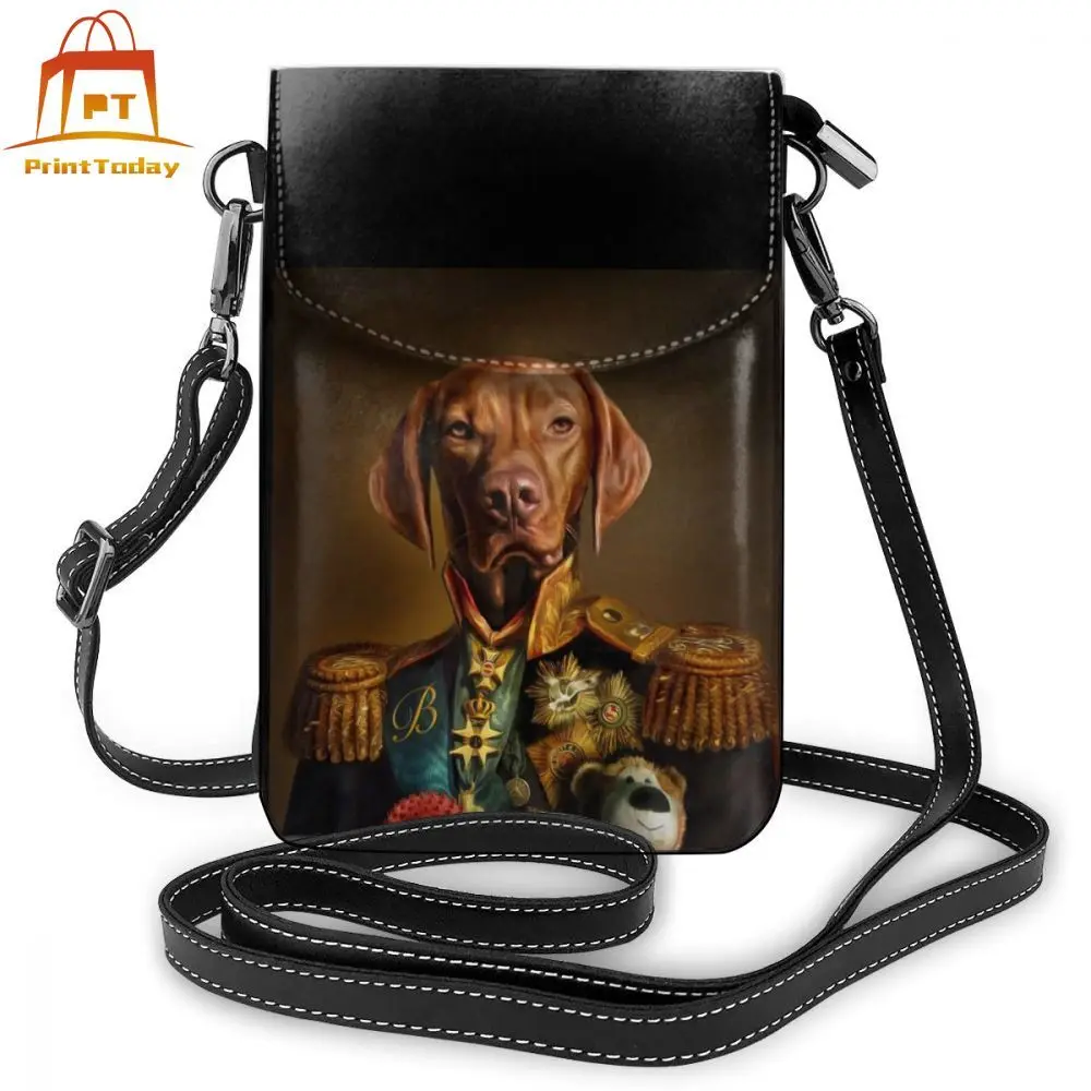 Собака Vizsla сумка собака кожаная женская высокого качества через плечо сумки для