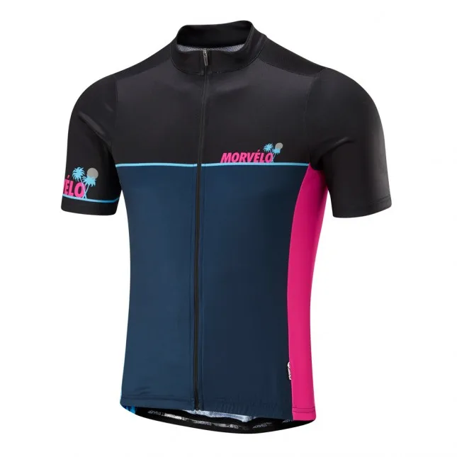 Летние Для Мужчин's ProTeam Велоспорт Джерси MTB короткий рукав Ropa Ciclismo для верховой