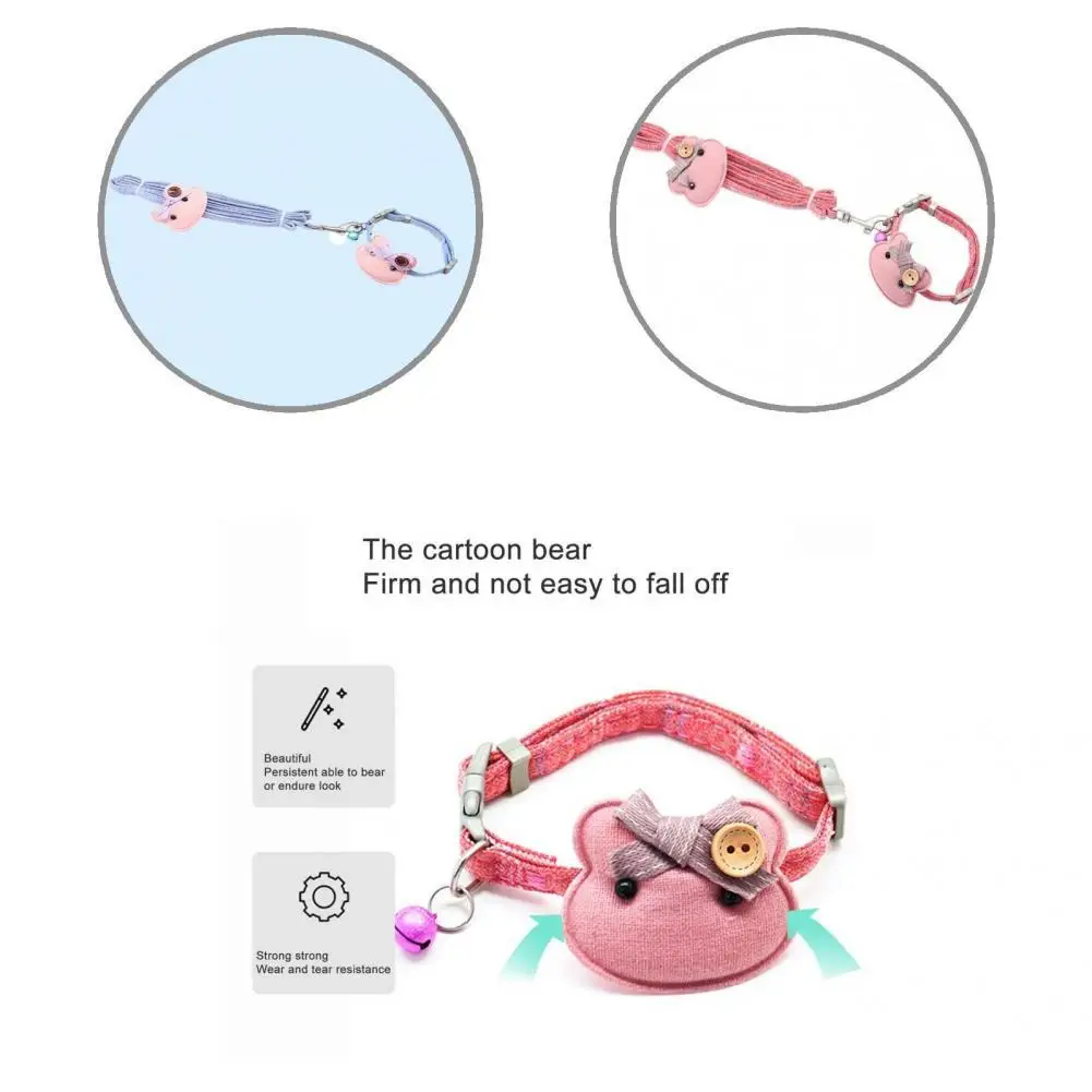 

Durable Pet Rope Skin-friendly Eco-friendly Walking Cats Dog Rope Collar Dog Strap Pet Leash