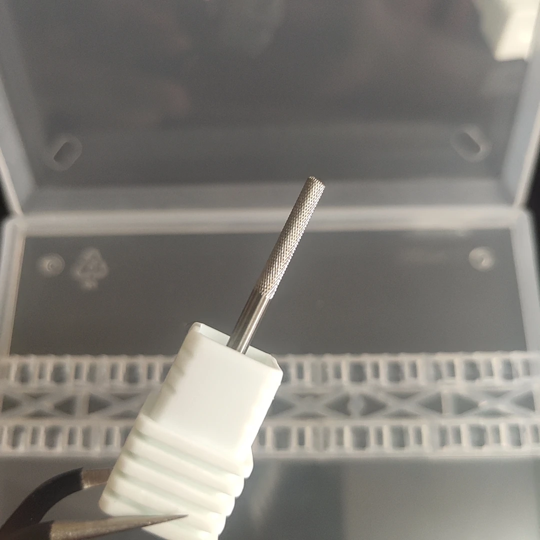Quality! 1pcs Tungsten Carbide Nail Drill Bit Milling Eletric Manicure Machine Equipment Cuticle Clean Burr Dental