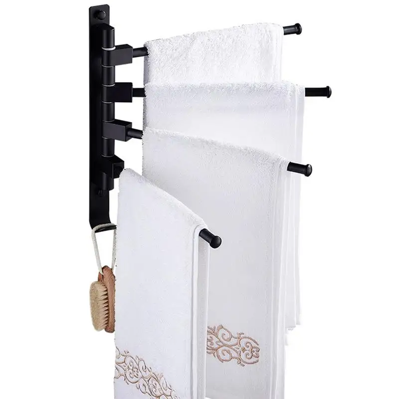 1 шт. четыре полюса Бесплатная стойка для полотенец алюминиевый - Цена: 2 265,76 руб.