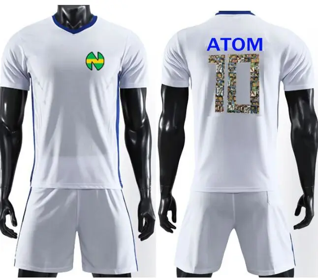 Code aa Asia Kids / men size, Camisetas football japan france spain,Oliver Atom Maillot de Foot Enfant Captain Tsubasa Jersey - Цвет: Code aa