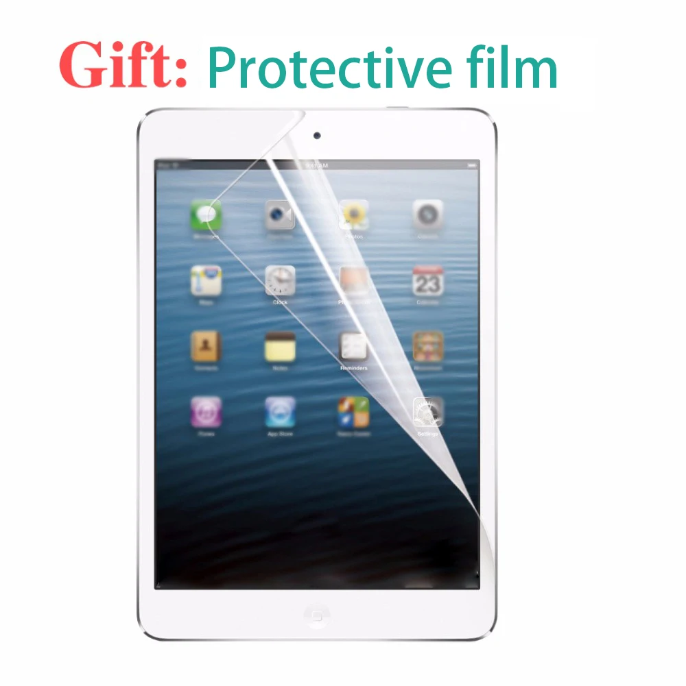 Чехол для iPad Mini 4 из искусственной кожи Смарт сна/Авто бодрствующий умный чехол для iPad Mini 5 модель A2133 A2124 A2125 A2126+ подарок