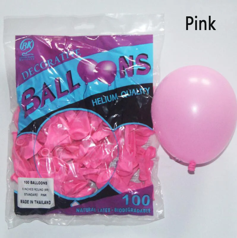 pink 100 шт 5 дюймов конфеты Макаруны латексные шары, Гелий шары для вечерние, свадебные, детские игрушки, вечерние шары - Цвет: pink