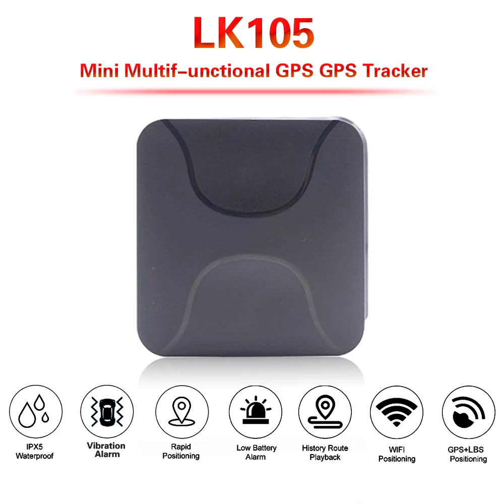 Персональный GPS трекер LK105 с функцией отслеживания для детей 1400 мАч несколько