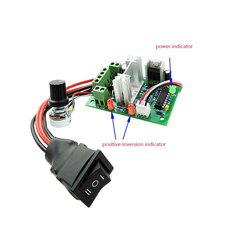 CCM2 Motor Governor PWM DC Speed Controller 120W 10V 12V 24V 30V Reversing Switch | Обустройство дома