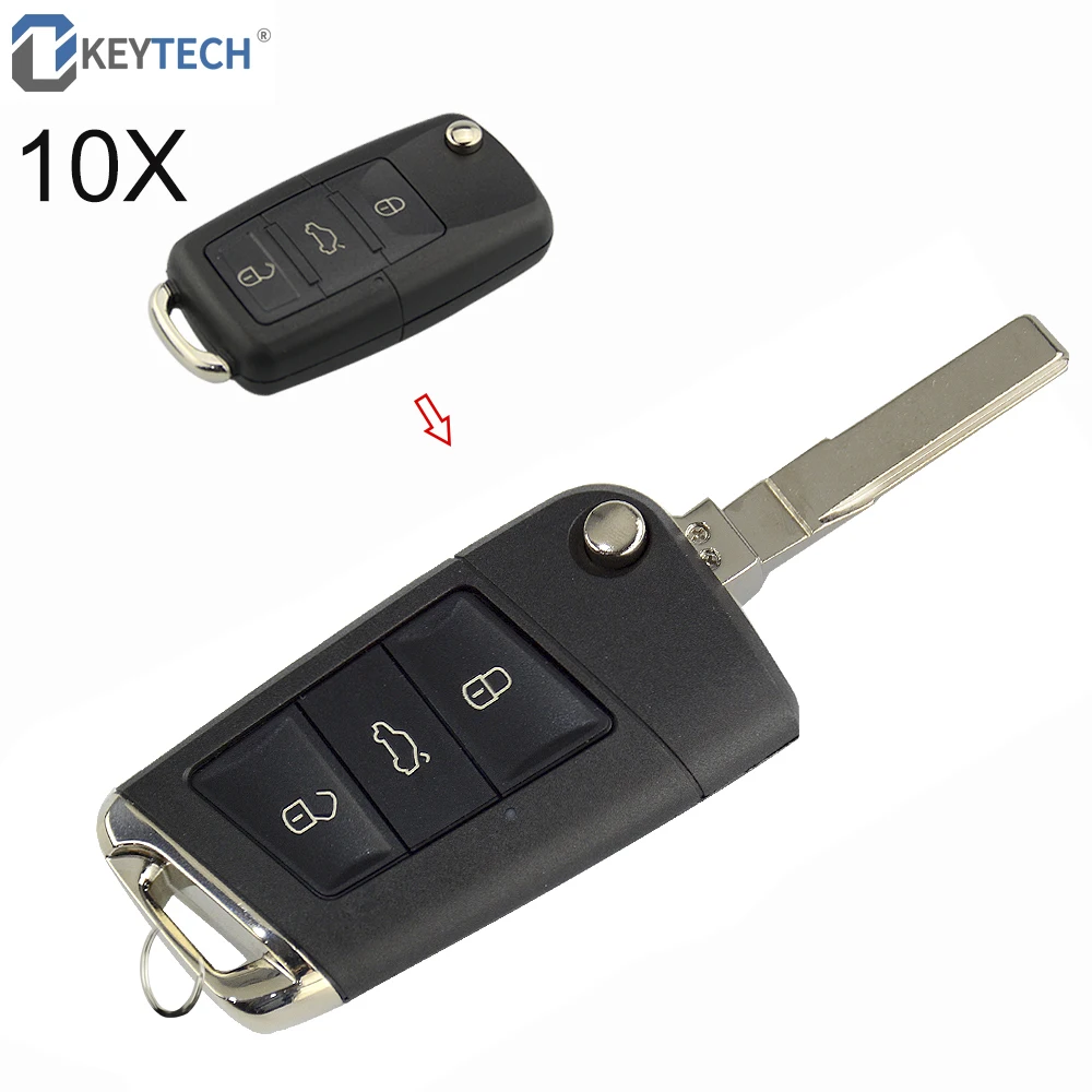 OkeyTech 10 шт./лот модифицированный пульт дистанционного управления складной