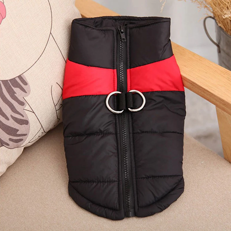 Winter Pet Dog Clothes Warm Big Coat Puppy Clothing Waterproof Vest Jacket For Small Medium Large Dogs Golden Retriever | Дом и сад