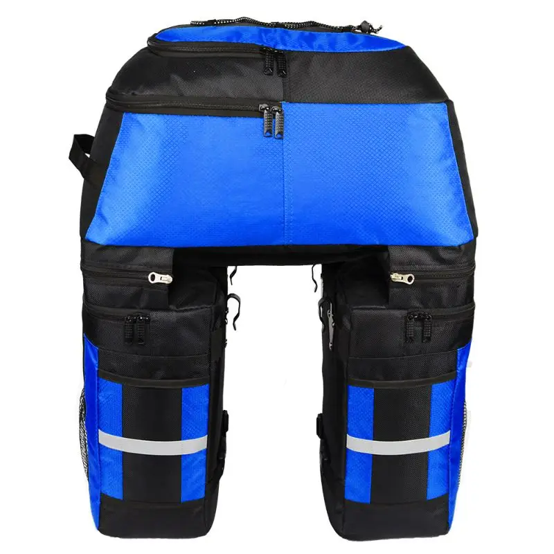 

70L Bicycle Bag 3 in 1 Bicycle Big Capacity Rear Rack Tail Seat Trunk Bag Q1FF