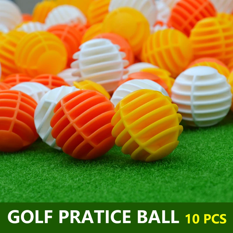 Мячи для игры в гольф TTYGJ, мячи для тренировок в помещении, полосатые шары в клетку, аксессуары, цвет, рандомно отправлено