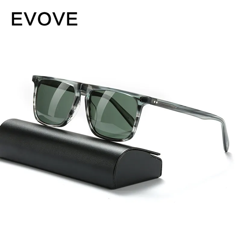 Evove Стекло солнцезащитные очки для мужчин поляризованные Тони Старк крутые