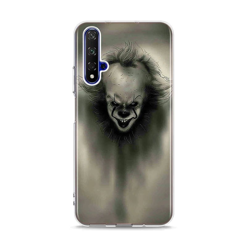Силиконовый ТПУ чехол Pennywise клоун ужас для huawei Honor 10i 9X8X20 10 9 Lite 8 8A 7A 7C Pro Lite чехол для телефона