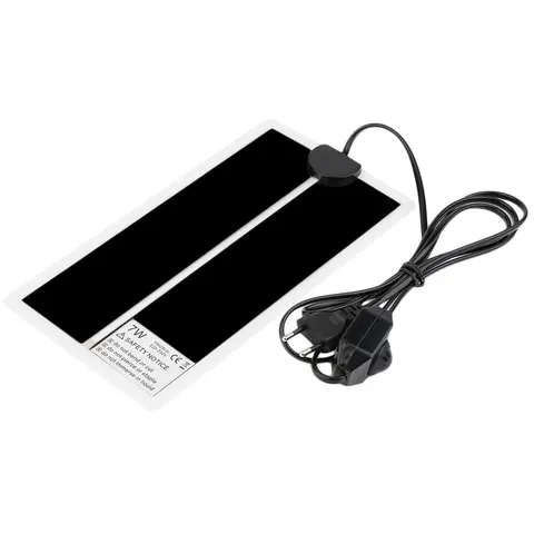 Грелка для инкубатора, теплый коврик для террариума, рептилий, 5-20 Вт, для скалолазания, ЕС, США - изображение