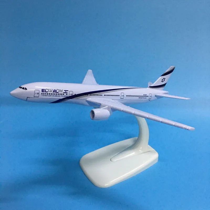 JASON TUTU модель самолета Israel Boeing B777 литая под давлением Металл 1:400 16 см самолет