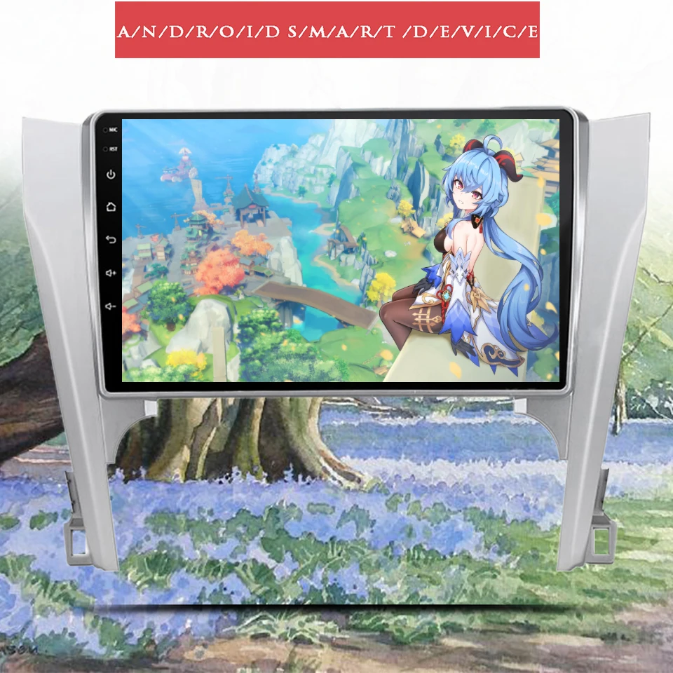 Octa Core 1280*720 Android 10 автомобильный DVD GPS Радио HU для Toyota Camry V50 2012 2014 с 4G Lte Wi-Fi Mirror-Link SWC