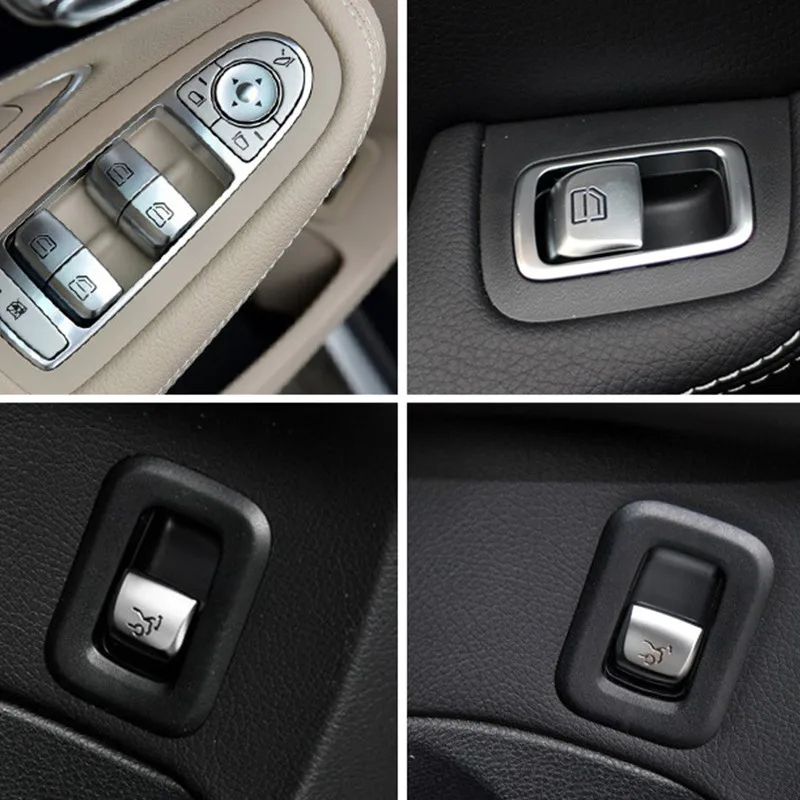 Кнопка окна стеклянная Кнопка стеклоподъемника Переключатель для Mercedes-Benz C class W205 GLC W253 задняя дверца багажника багажная задняя дверь