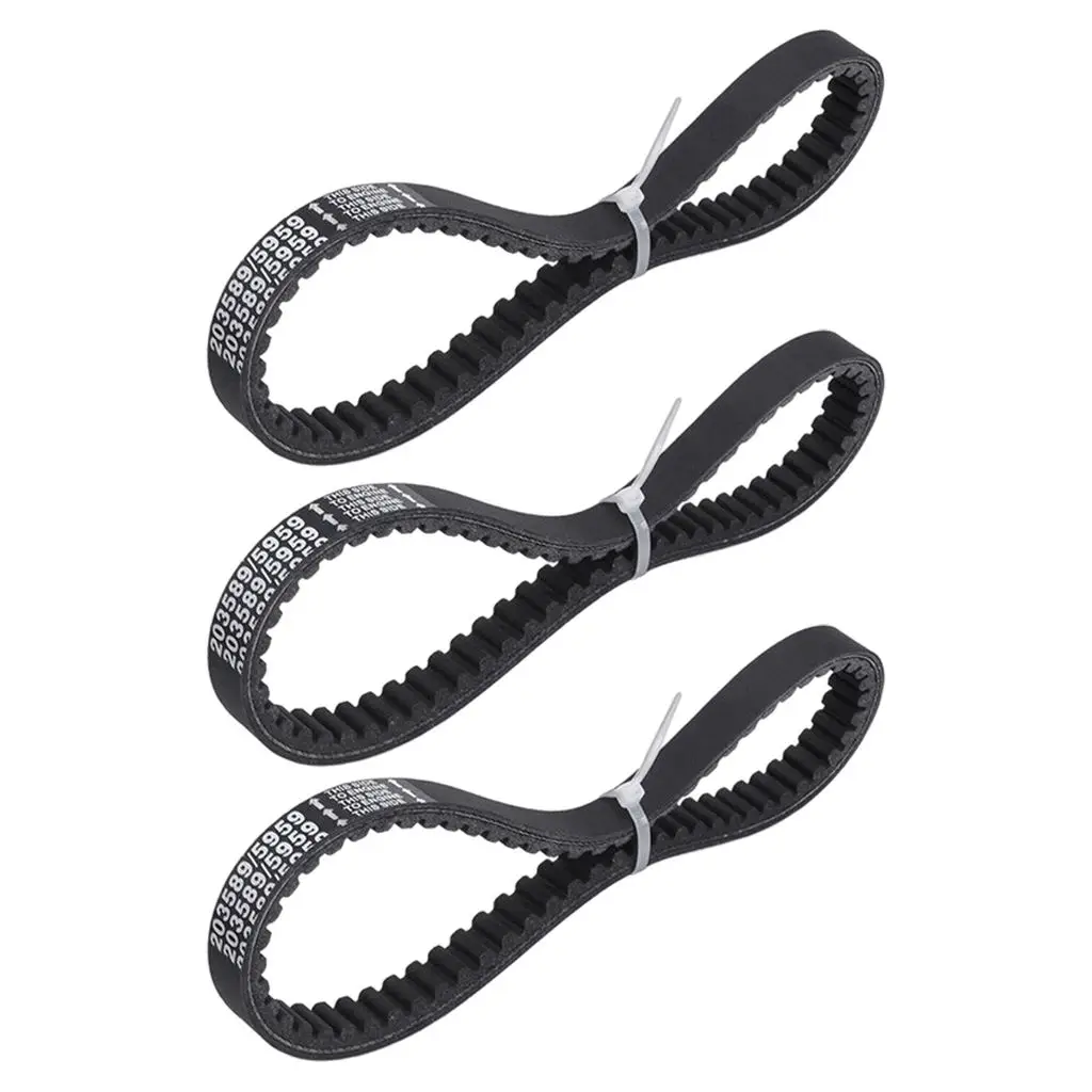 

3x Go Kart Drive Belts Replacement 30 Series For Manco 5959 203589