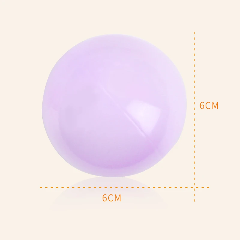 100 шт./лот мяч для океан Детская игровая палатка 60 мм мягкий пластиковый Забавный