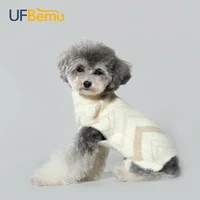 ufbemo dog sweater jumper cat winter warm pull clothes soft jersey perro pullover sweaters for small dogs puppy pet christmas