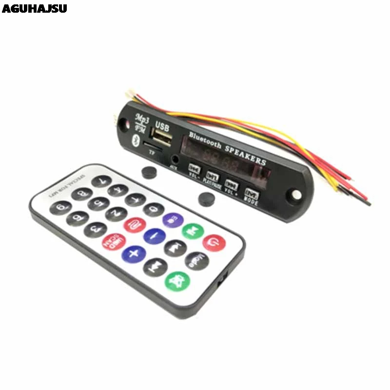 DC 5 в блок питания Micro USB Bluetooth руки ЖК-экран MP3 плеер комплект FLAC WMA WAV декодер аудио