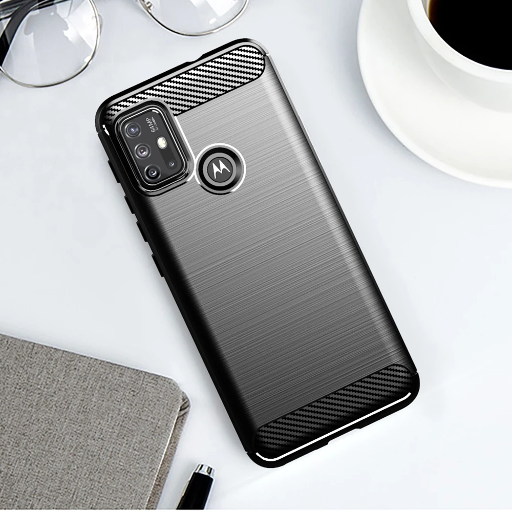 For Motorola Moto G30 Case Cover for Motorola Moto G30 Cover Soft TPU Shell Coque Funda Capa Silicone Business Style Phone Case
