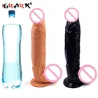 Секс-фаллоимитатор, реалистичный пенис на ощупь, силиконовый мастурбатор, присоска женские фаллоимитаторы, большой пенис, износостойкие трусики