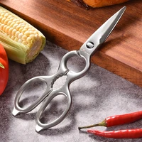 kitchen scissors multifunctional stainless steel household scissors nuts chicken bone scissors vegetables detachable scissors