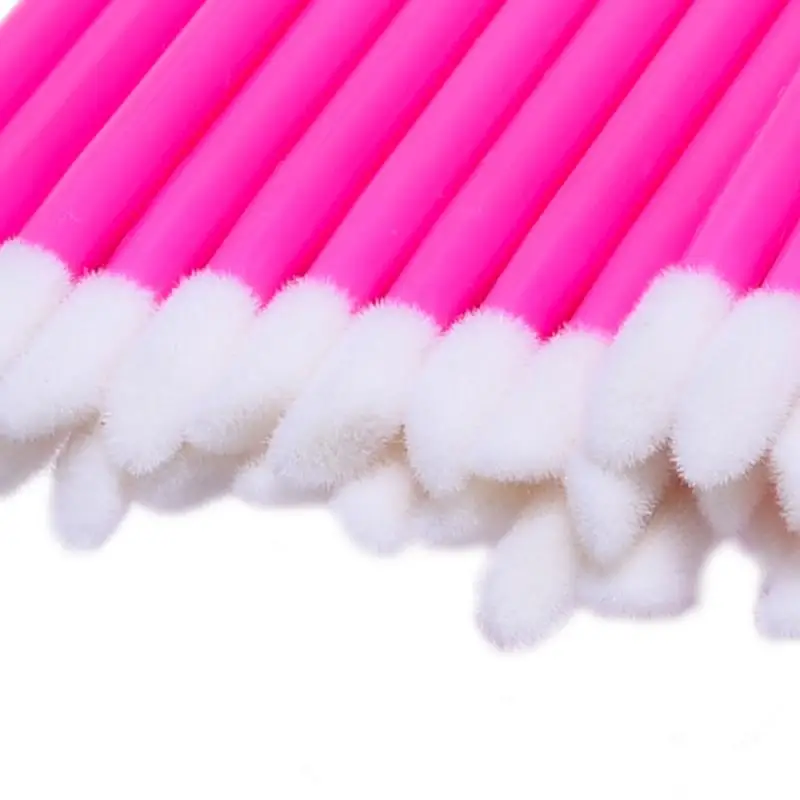

50Pcs Disposable Lip Brush Makeup Brushes Lip Gloss Lipstick Wands Applicator Make Up Beauty Cosmetic Brushes Tools Accessories