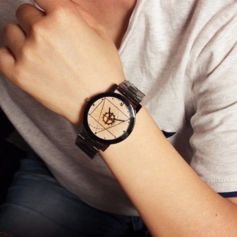 RMM 2018 новые роскошные часы модные из нержавеющей стали для мужчин кварцевые