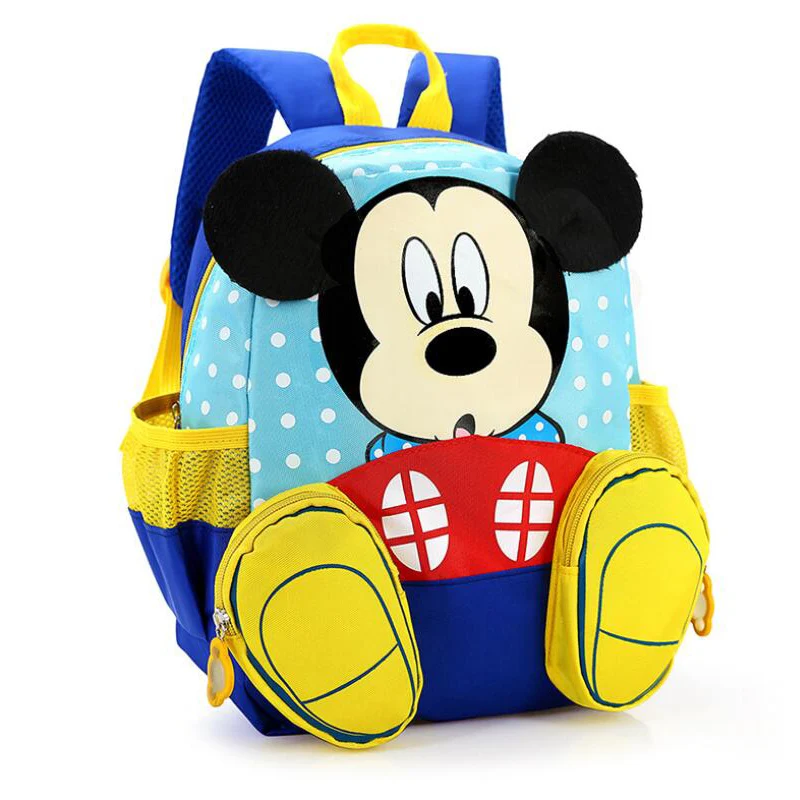 Рюкзаки с Микки из мультфильма детские сумки для детского сада рюкзаки Минни