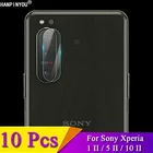 10 шт. для Sony Xperia 1 II 5 ii 10 II Защита от царапин для объектива задней камеры Защитная крышка мягкое Закаленное стекло Защитная пленка