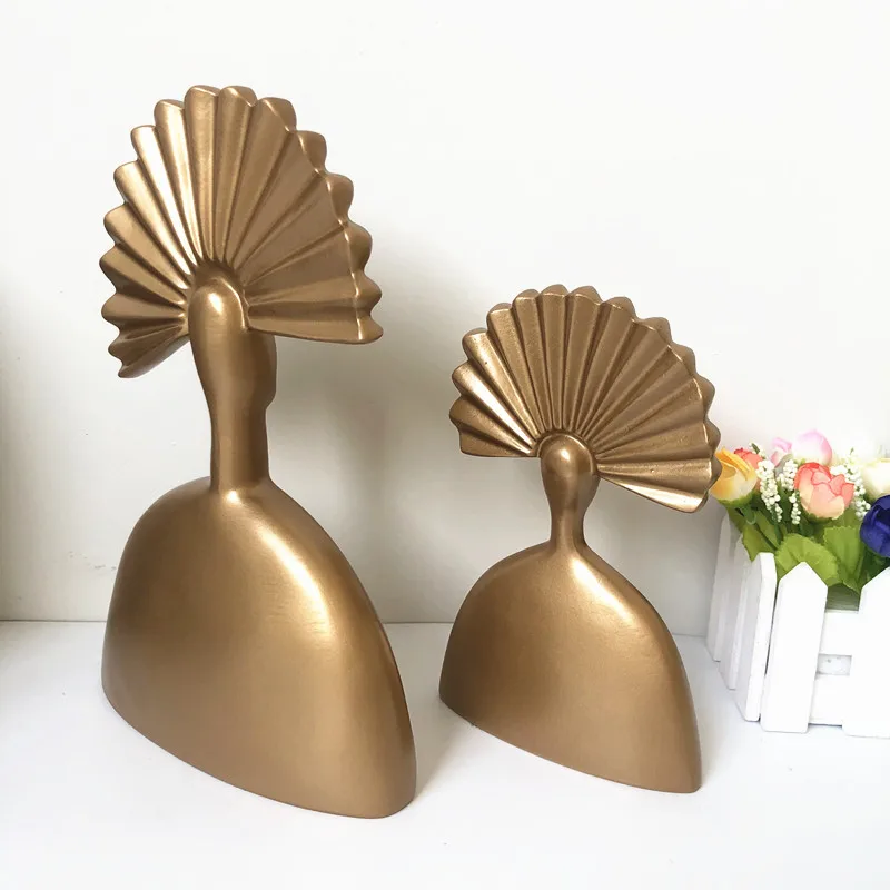 

2020New Изделия из смолы украшения абстрактная картина символов домашний творческие украшения ТВ шкаф украшения для крыльца