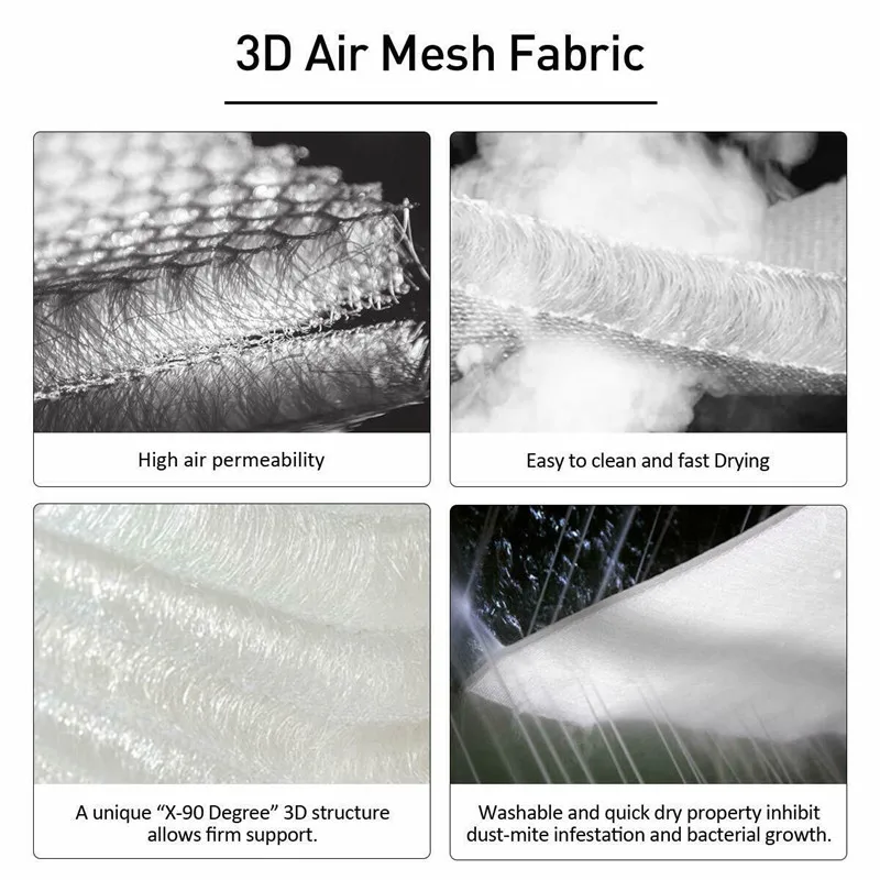 

Breathable 3D Mesh SPA Bath Pillow With Suction Cups Neck And Back Support Spa Pillow For Home Hot Tub Bathroom Accersories