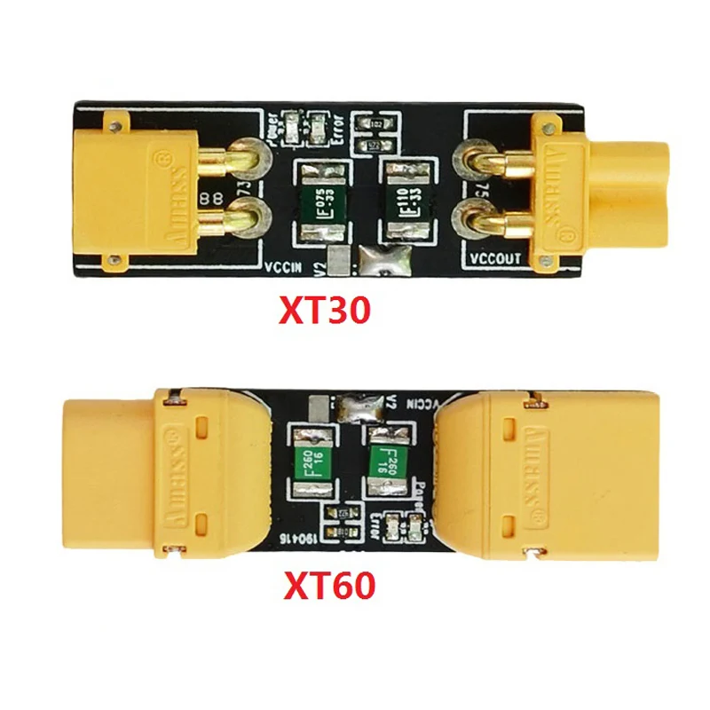 1/2 шт. тестовый штекер XT30 XT60 предохранитель монтажная защита от короткого