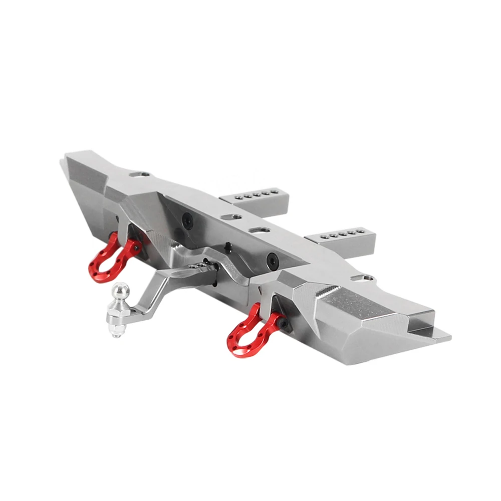 Задний бампер из алюминиевого сплава с трейлером обновленные детали для 1/10 RC