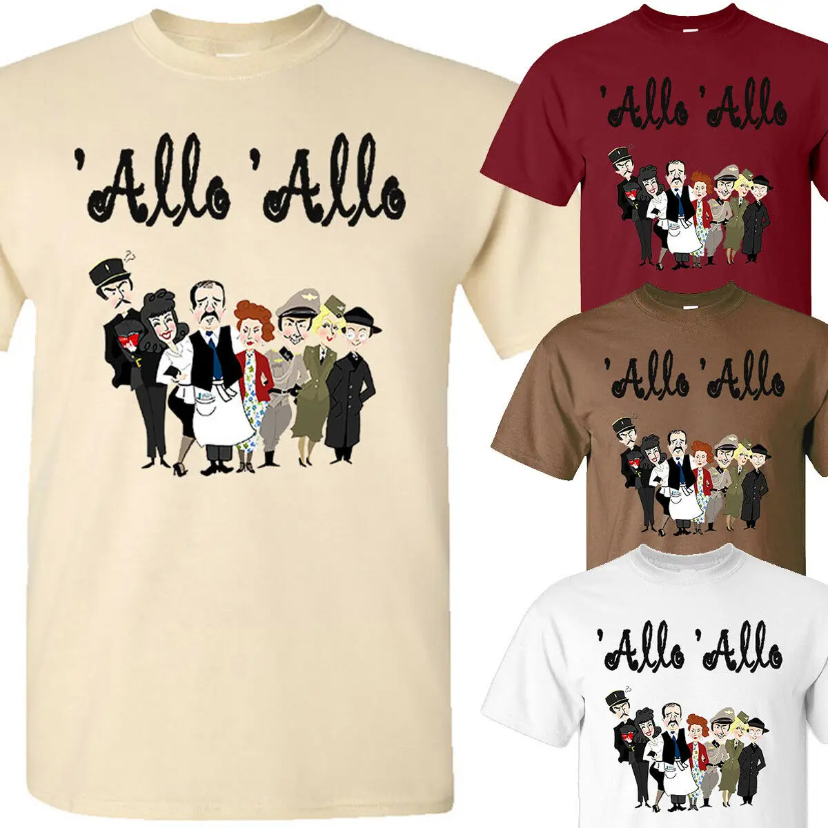 Allo V3 фильм футболка все размеры S 5Xl Gorden Kaye Carmen Silvera| |