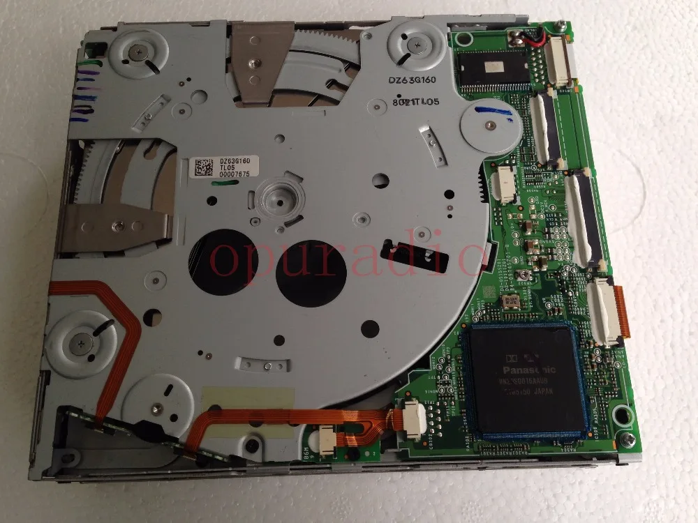 Alpine 6CD/DVD механизм чейнджер DZ63G160 правильный PCB для mer-опережает COMAND NTG2.5 NTG4 HDD