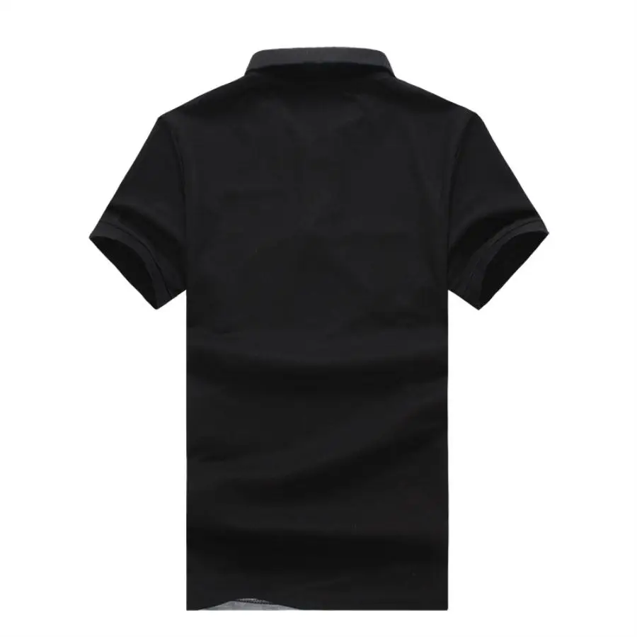 Мужская классическая рубашка черная или белая укороченная футболка в стиле