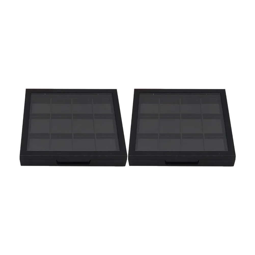 

2Pcs Convenient Cosmetics Storage Cases Multi-grid Cosmetics Sub Package Cases