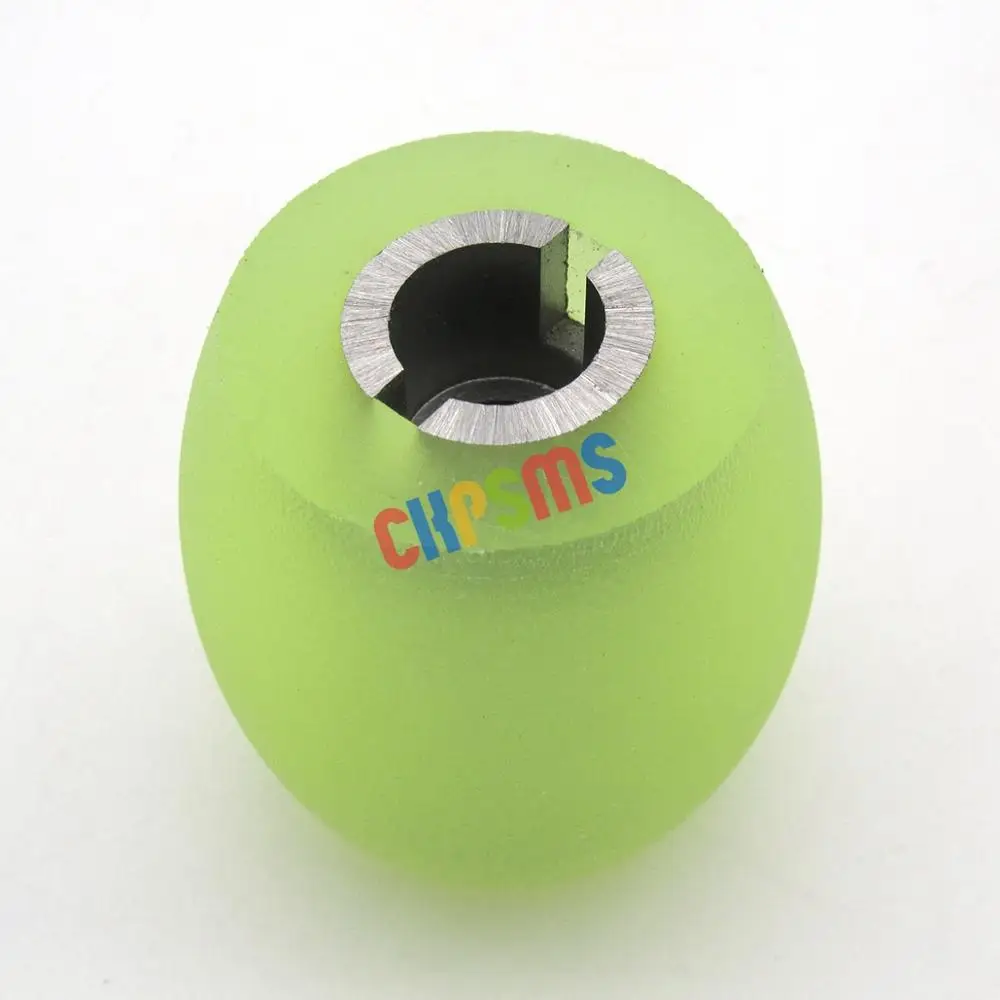 

1PCS #3Y-80 yellow plastic iron core feed DRIVE WHEEL fit FOR Leather Skiving