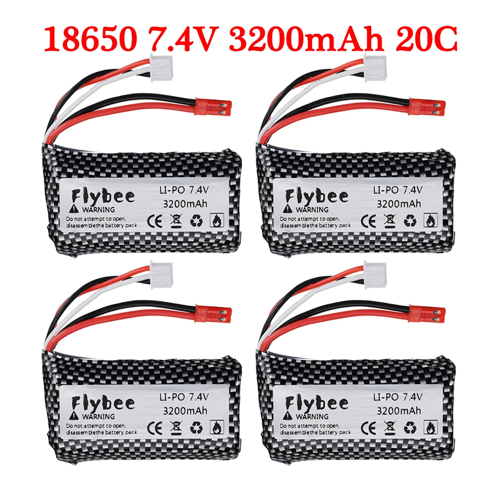 18650 7 4 V 3000mAh обновление 3200mah литий-полимерная батарея JST разъем для грузовиков с